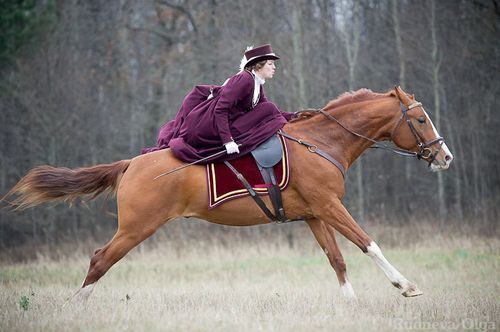 Side Saddle Galloping